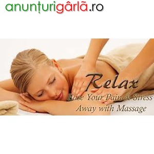 Imagine anunţ Masaj de relaxare terapeutic si masaj anticelulitic