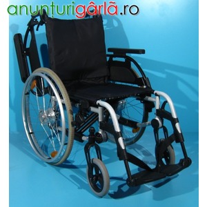 Imagine anunţ Rulant pentru invalizi din aluminiu Breezy / cu sezut 43 cm-470lei
