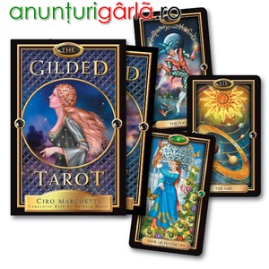 Imagine anunţ Carti tarot , Rider Waite, Gilded, +gratis cartea totul despre tarot