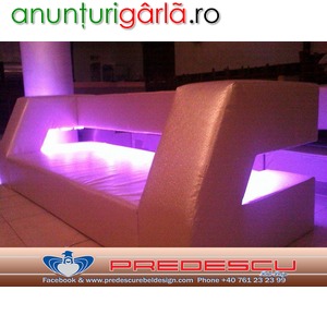 Imagine anunţ Coltare Canapele Club Cu Lumini LED Incorporate Predescu Rebel Design