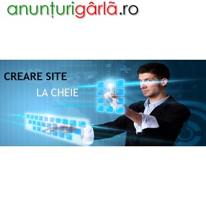 Imagine anunţ Creare site web, magazin online, optimizare Seo, mentenanta, logo