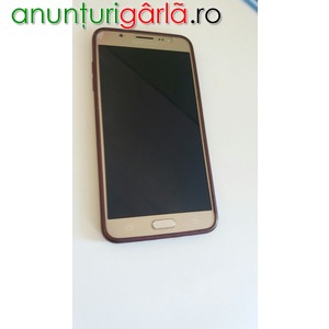 Imagine anunţ Samsung Galaxy J7 2016, Dual Sim, 16 G, 4 G Lite, Gold