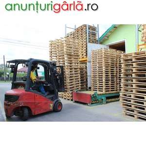 Imagine anunţ Oferim servicii de reparatie si reciclare paleti lemn de ORICE TIP!