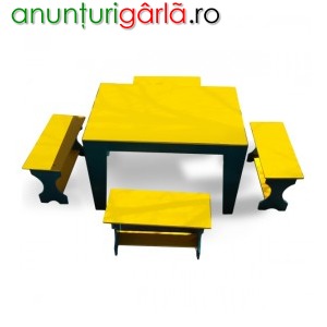 Imagine anunţ Set masa cu canapele pentru gradina