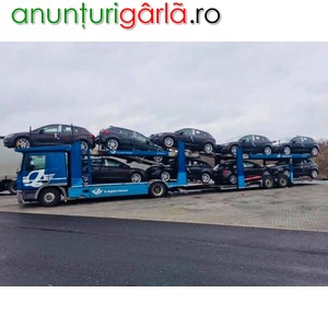 Imagine anunţ Transport auto pe platforma/masini, jeep-uri, limuzine Anglia Romania