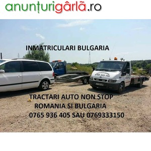 Imagine anunţ Inmatriculari Auto in Bulgaria, rapid si ieftin!