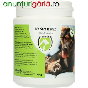 Imagine anunţ Supliment pentru reducerea stresului la caini si pisici No Stress Mix