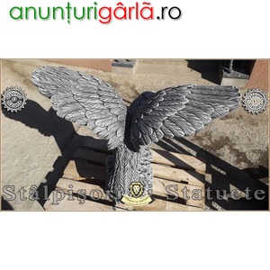 Imagine anunţ Statueta vultur pe stanca din beton model S35.