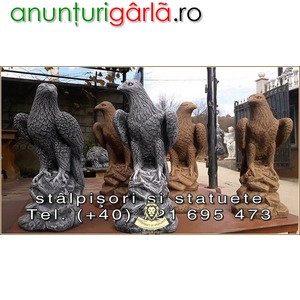 Imagine anunţ Statuete set vulturi din beton model S17.