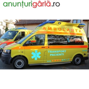 Imagine anunţ Ambulanta ieftina, AmbuHELP, Transport pacienti, Transport international