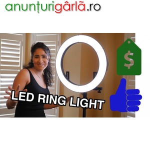 Imagine anunţ Led Ring Light Somita PLH-480H. Turn on the Light!