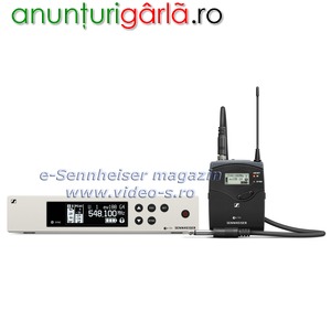 Imagine anunţ Set fara fir pt instrumente Sennheiser EW 100 G4-Ci1