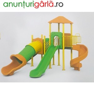 Imagine anunţ Tobogan tub / tobogan spirala / tobogan drept / echipamente pentru spatii de joaca copii