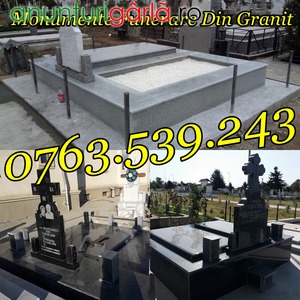 Imagine anunţ Placari Cavouri Cruci Monumente Funerare Marmura Granit Ieftine