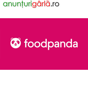 Imagine anunţ Angajam Livratori FoodPanda 1 000 - 3 500 lei