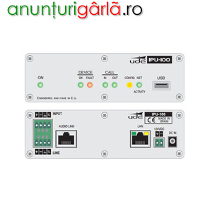 Imagine anunţ Interfata Audio IP UDE Audio