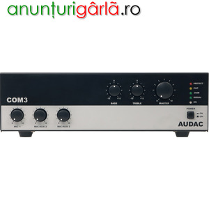 Imagine anunţ Amplificator PA 30W/100V Audac COM3