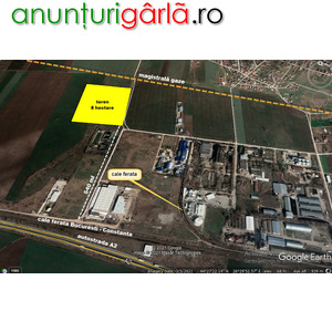 Imagine anunţ Fundulea, teren intravilan industrial 8 hectare