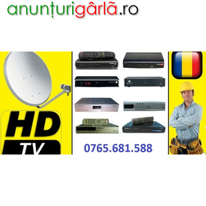 Imagine anunţ Antene Satelit, Service & Instalari 0765681588 Antena Satelit Bucuresti