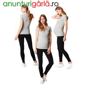 Imagine anunţ Colanti/leggings gravide bumbac organic Esprit