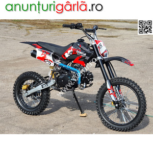 Imagine anunţ Moto Cross 4T Bemi 125 Orion Avantis 4 Speed 17/14" la 655 € in Valcea