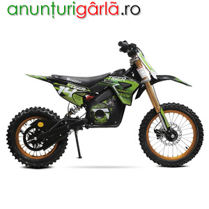 Imagine anunţ Cross Tiger 14/12" Eco 1300W 36V Elektrobike Dirtbike Crossbike 1150 € in Bistrita