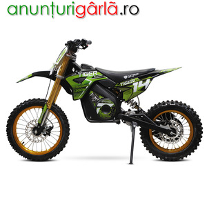 Imagine anunţ Cross Tiger 14/12" Eco 1300W 36V Elektrobike Dirtbike Crossbike 1150 € in Botosani