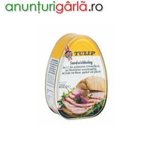Imagine anunţ Conserva carne porc Tulip Total Blue 0728.305.612