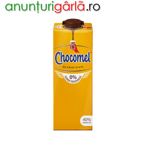 Imagine anunţ Chocomel 0% zahar lapte cu ciocolata Total Blue 0728.305.612