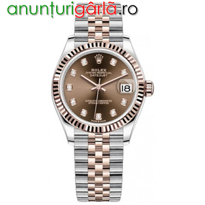 Imagine anunţ Colectionar cumpar ceasuri ROLEX OMEGA CARTIER TAG HEUER cu plata pe loc