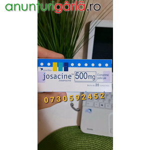 Imagine anunţ Josamicina 500mg Iosacine Josacine (Ureaplasma)