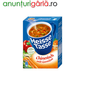 Imagine anunţ Heisse Tasse supa chinezeasca de legume Total Blue 0728.305.612