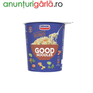 Imagine anunţ Unox Olanda Noodles cu gust de vita Total Blue 0728.305.612