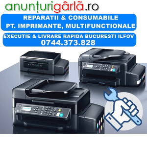 Imagine anunţ Service reparatii imprimante CISS (din fabrica) Bucuresti, Ilfov