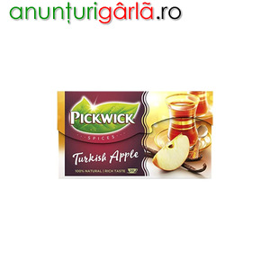 Imagine anunţ Pickwick Spices Turkish ceai picant Total Blue