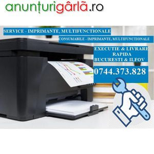 Imagine anunţ Service-Reparatii imprimante si multifunctionale 0744373828 in Bucuresti si Ilfov.