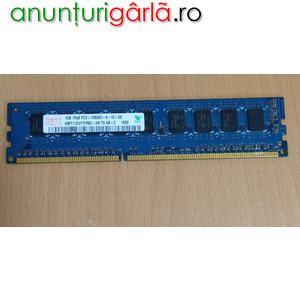 Imagine anunţ Vand Memorie RAM Hynix 1GB DDR3 pentru PC.
