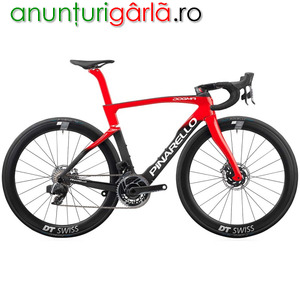 Imagine anunţ 2022 Pinarello Dogma F Red eTap AXS Disc Road Bike (CENTRACYCLES)