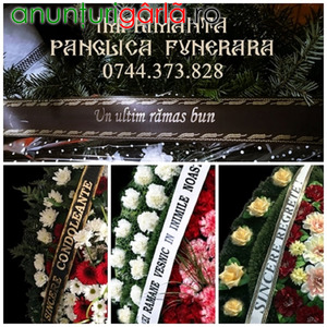 Imagine anunţ Masina de imprimat panglici lente coroane pentru Case funerare !.