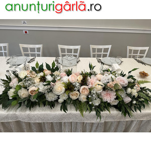 Imagine anunţ Ofer spre închiriere aranjamente și decor floral pentru evenimente