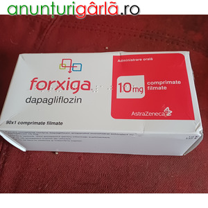 Imagine anunţ Urgent vând FORXIGA 10 mg