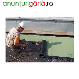 Imagine anunţ hidroizolatii reparatii terase bucuresti