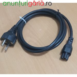 Imagine anunţ Vand 2 Cabluri pentru Alimentare Laptop, TV, Radio.CU 2 PINI SAU 3 PINI