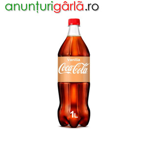Imagine anunţ Bautura carbogazoaza Coca Cola Vanilla Total Blue 0728.305.612