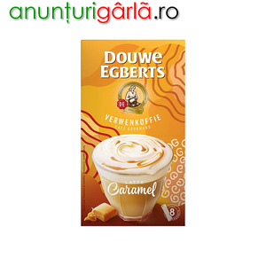 Imagine anunţ Douwe Egberts cafea instant Olanda Total Blue 0728.305.612