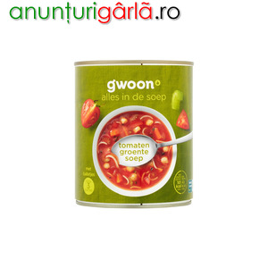 Imagine anunţ G’woon ciorbita de rosii cu legume gata preparata Total Blue
