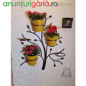 Imagine anunţ Suport cinci ghivece flori “Copacel”