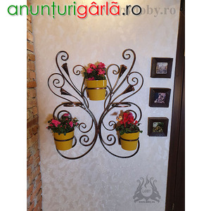 Imagine anunţ Suport de perete pentru cinci flori “Cale”