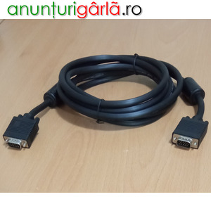 Imagine anunţ Vand Cablu Profesional VGA-VGA tata tata, lungime 3M.Nou
