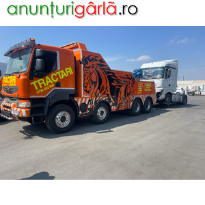 Imagine anunţ Tractari camioane, autoutilitare, agabaritice-Bucuresti